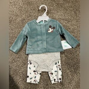 Baby Mickey Mouse 3 piece outfit